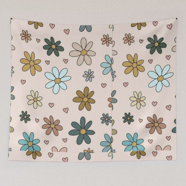 Item preview, cute flowers designed and sold by Thehecticstore.