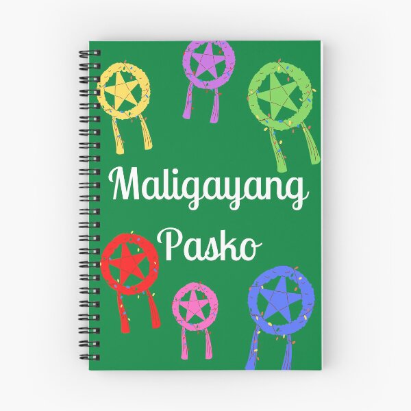 Item preview, Merry Christmas Maligayang Pasko with Filipino Star Parol- Filipino Christmas designed and sold by CaitU.
