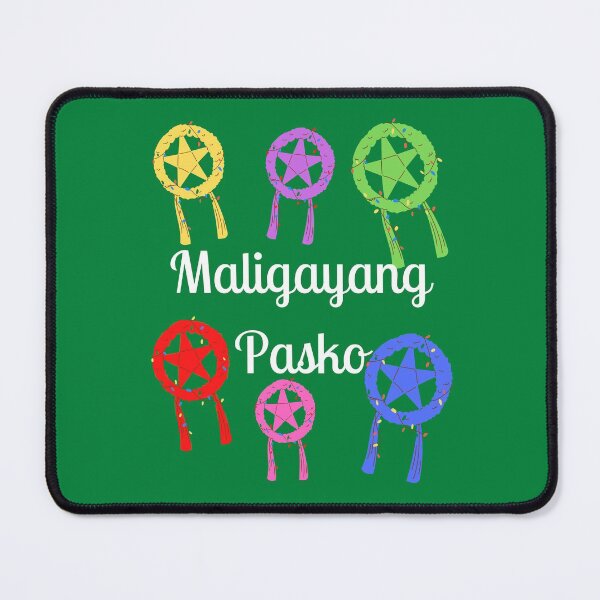 Item preview, Merry Christmas Maligayang Pasko with Filipino Star Parol- Filipino Christmas designed and sold by CaitU.