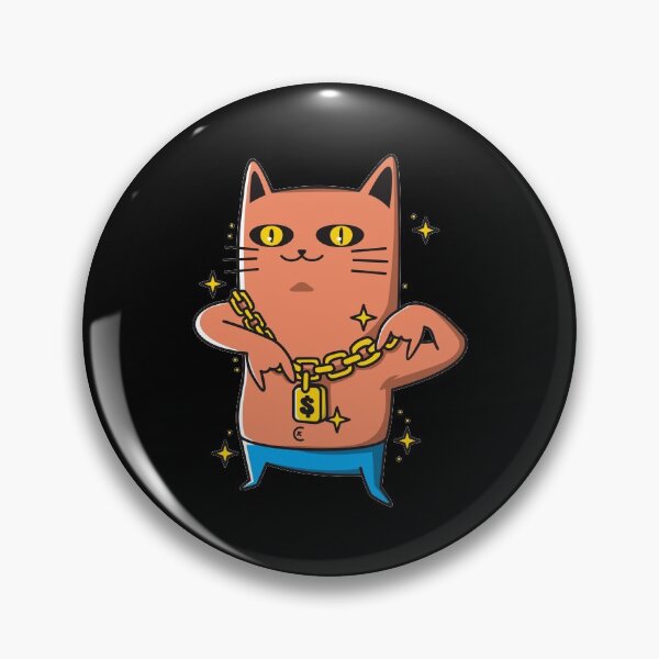 Item preview, Cat Posing Horns Down designed and sold by andriandesain.