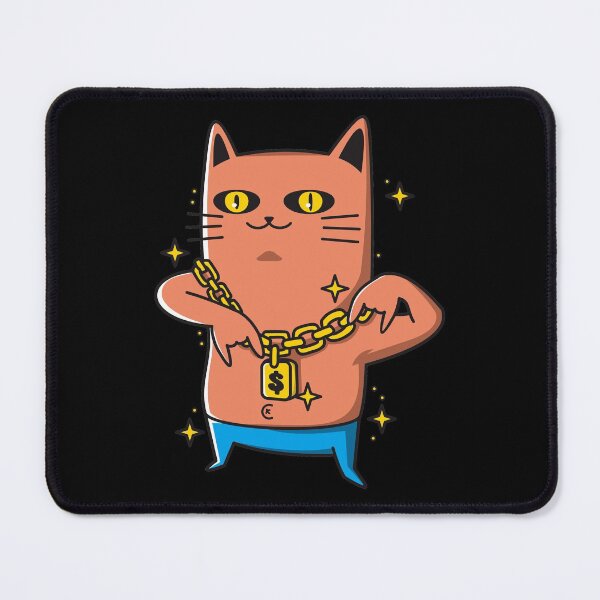 Item preview, Cat Posing Horns Down designed and sold by andriandesain.