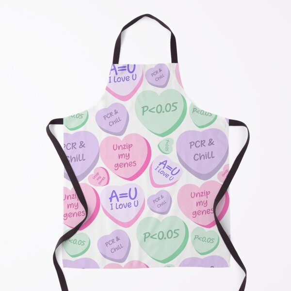 Item preview, Cute Lovely Laboratory Hearts PCR and Chill Unzip my genes Sticker pack designed and sold by labstud.
