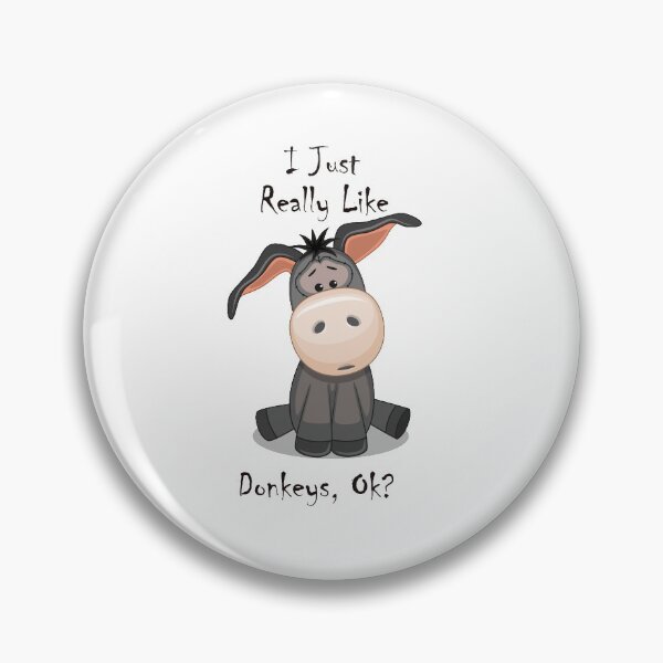 Item preview, I Just Really Like Donkeys designed and sold by TracyMcConnell.