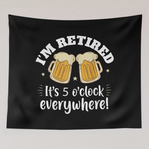 Item preview,  Retired Oclock Everywhere Funny Retirement Party designed and sold by donnagia.