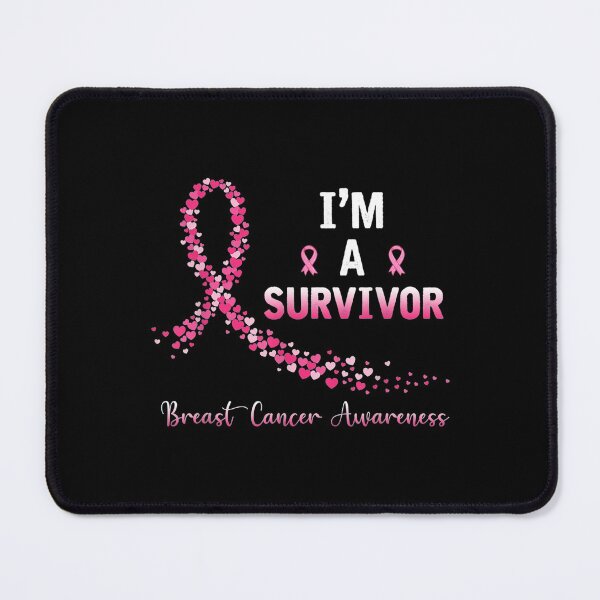 Item preview, Pink Ribbon Survivor Breast Cancer Awareness Month designed and sold by donnagia.