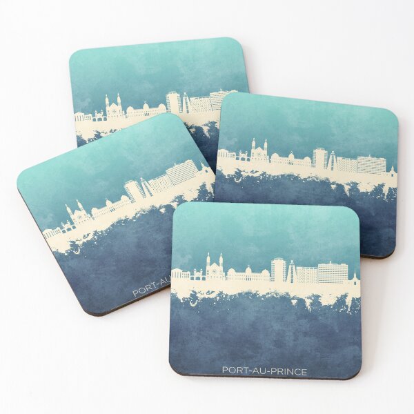 Item preview, Port-au-Prince Haiti Skyline designed and sold by ArtPrints.