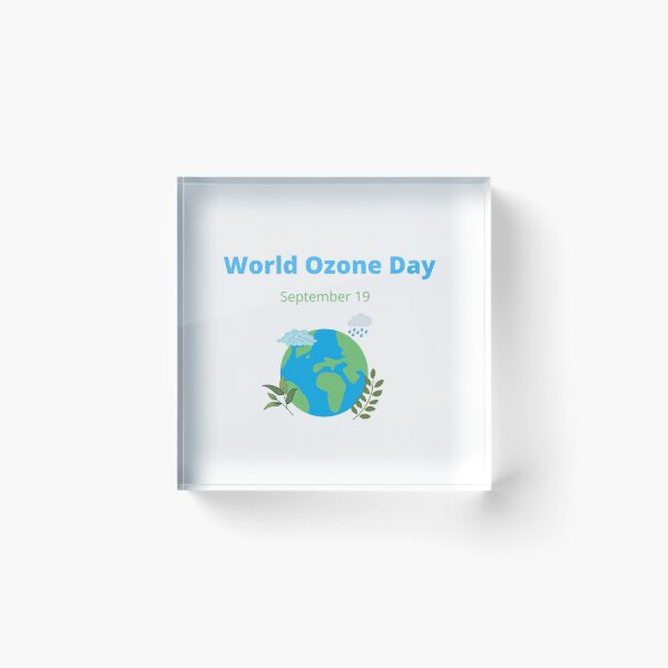 Item preview, World Ozone Day designed and sold by RajiGodwin.