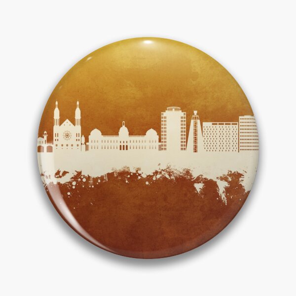 Item preview, Port-au-Prince Haiti Skyline designed and sold by ArtPrints.