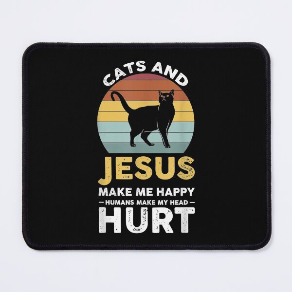 Item preview,  Cats Jesus Make Happy designed and sold by dianev79.