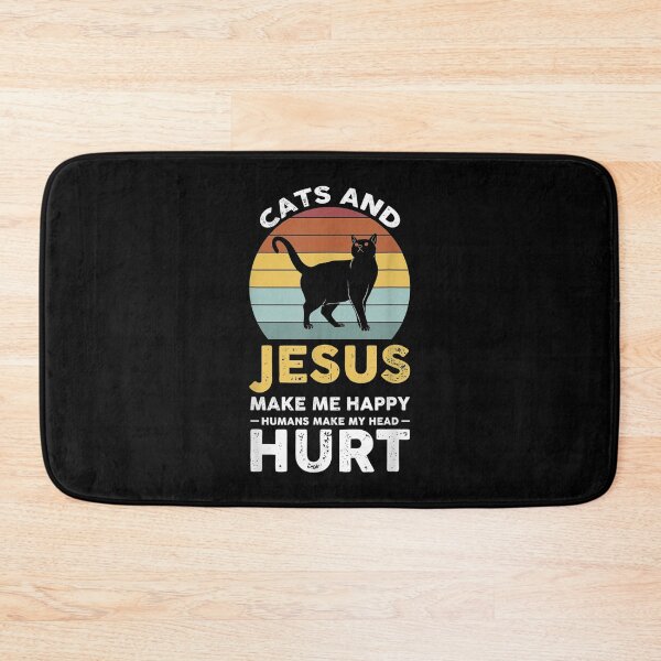 Item preview,  Cats Jesus Make Happy designed and sold by dianev79.
