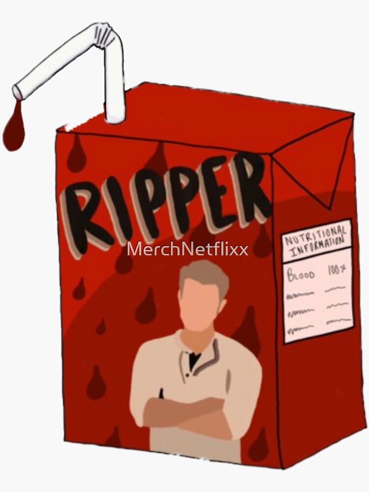 "Ripper drink Stefan " Sticker for Sale by Redbubble