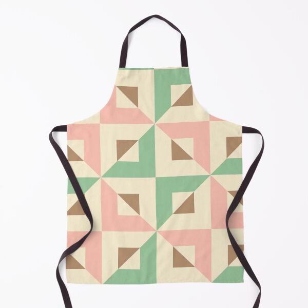 Item preview, Tiled checkerboard pattern in muted vintage colours, op art, modern tile design designed and sold by Freewheeling.