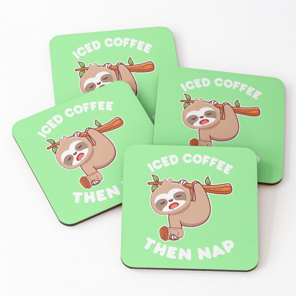 Artikelvorschau, EISKAFFEE DANN EIN NAP entworfen und verkauft von GamaArtDesign.