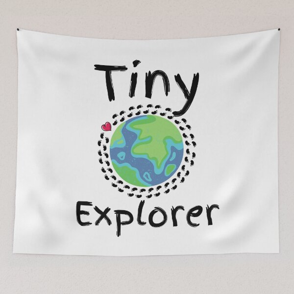 Item preview, Tiny Explorer - Teeny Tiny Baby Explorer - around the world in nine months designed and sold by For the love of Pixels.