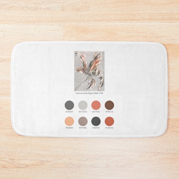 Item preview, Colour Palette of Tulip by Johan Teyler (1648-1709) designed and sold by CoffeewithAnh.