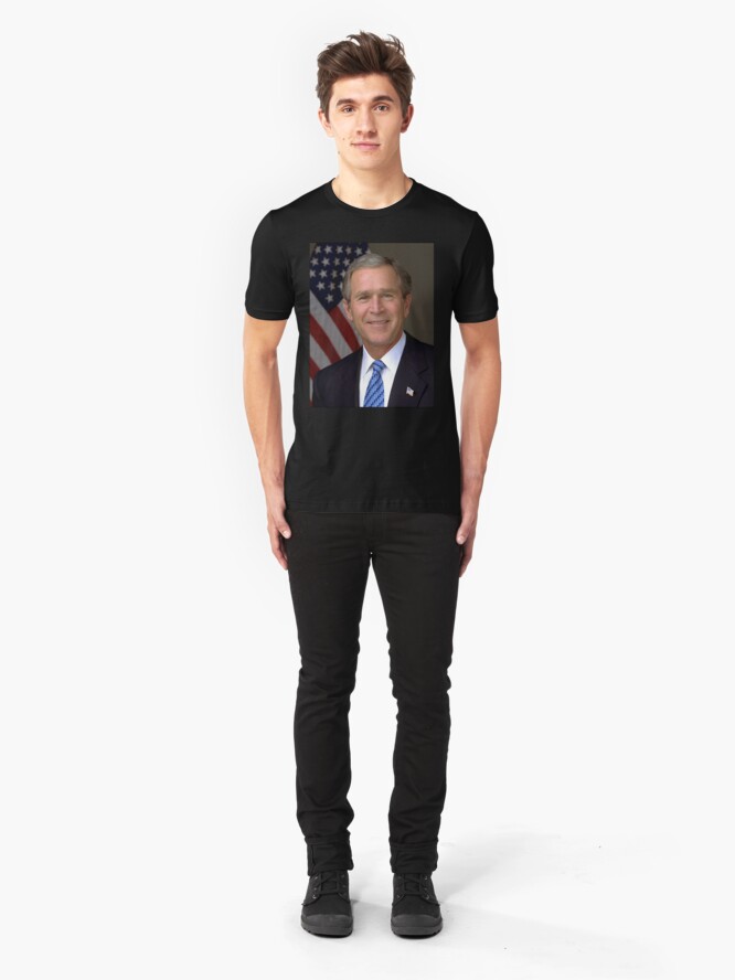 george bush tshirt