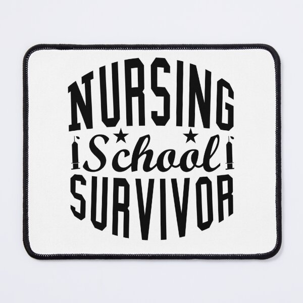 Item preview, Nursing School Survivor designed and sold by Artnight.