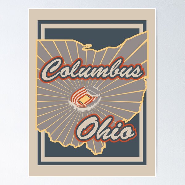 Item preview, Columbus Ohio v2 designed and sold by NPolandDesigns.