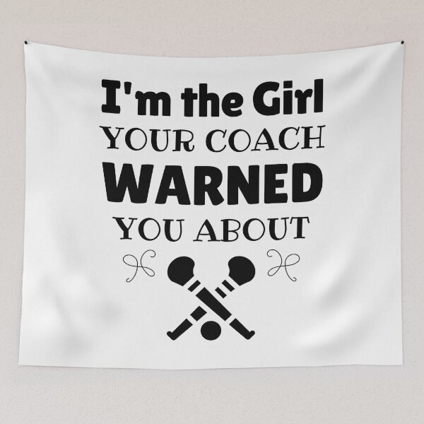 Item preview, Camogie: I'm the girl your coach warned you about designed and sold by TheGreenGoat.