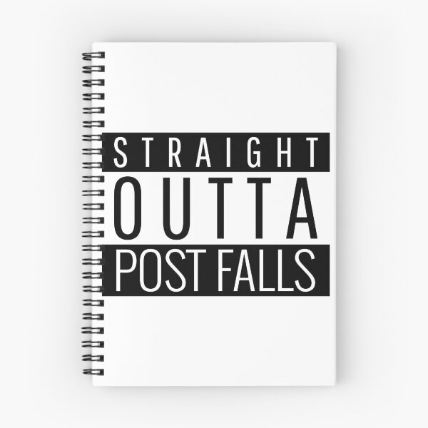 Item preview, Straight Outta Post Falls Idaho  designed and sold by Teelogic.