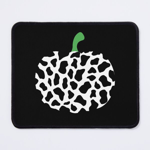 Item preview, Black and White Cow Skin Pumpkin for Halloween designed and sold by Zentropik.
