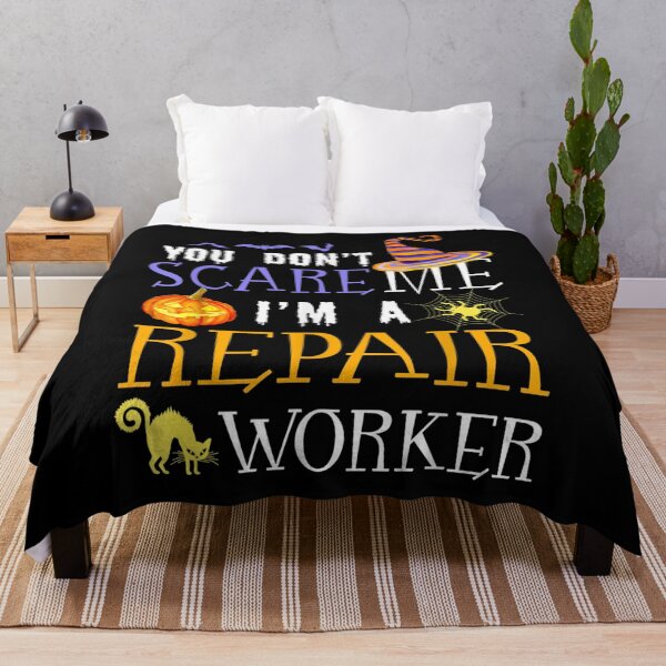 Item preview, Dont Scare Repair Worker Halloween Funny designed and sold by dianev79.