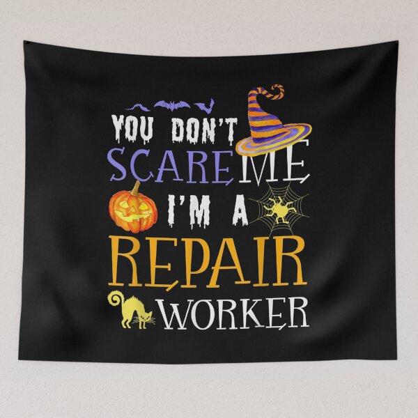 Item preview,  Dont Scare Repair Worker Halloween Funny designed and sold by dianev79.