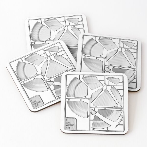Item preview, Model Kit #3 - BLACK Broken Plate designed and sold by ILoveWastinTime.