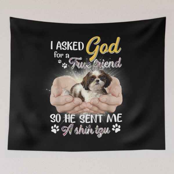 Item preview,  Asked True Friend Sent Shih designed and sold by dianev79.