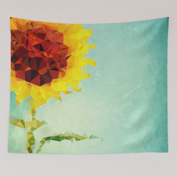 Item preview, Triangulated sunflower designed and sold by Alita  Ong.