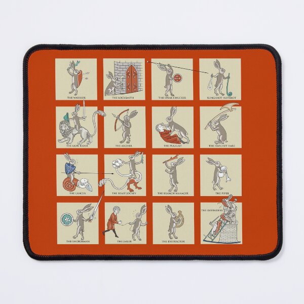 Item preview, Killer Bunnies: a rogues gallery of fluffy ruffians designed and sold by ebrawne.