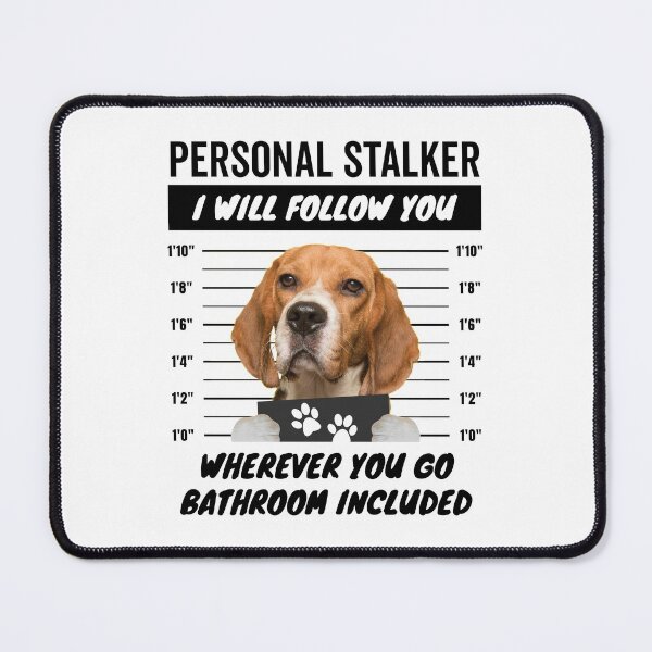 Item preview, Personal Stalker Dog - Beagle designed and sold by More Cute Dogs.