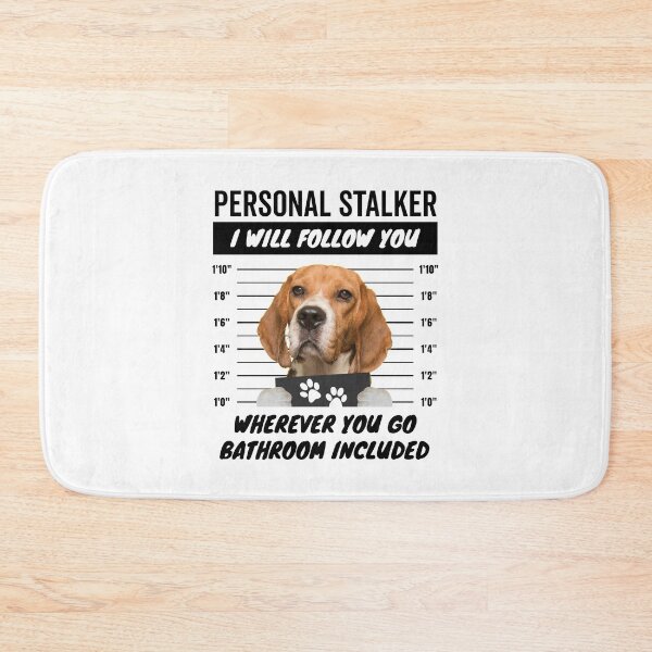 Item preview, Personal Stalker Dog - Beagle designed and sold by More Cute Dogs.