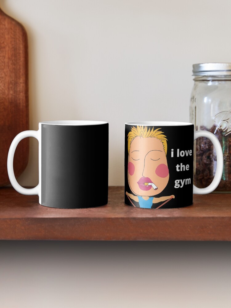 I Love The Gym Mug - Fitness - Gymnasium - Exercise - Workout