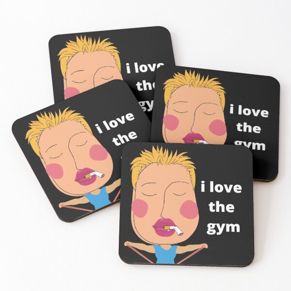 Item preview, I Love the Gym designed and sold by GasconyPassion.