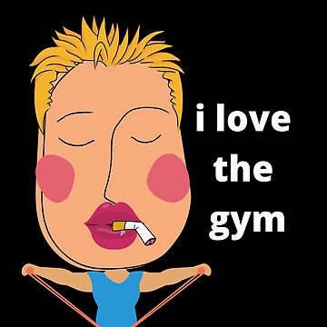 I Love The Gym Mug - Fitness - Gymnasium - Exercise - Workout