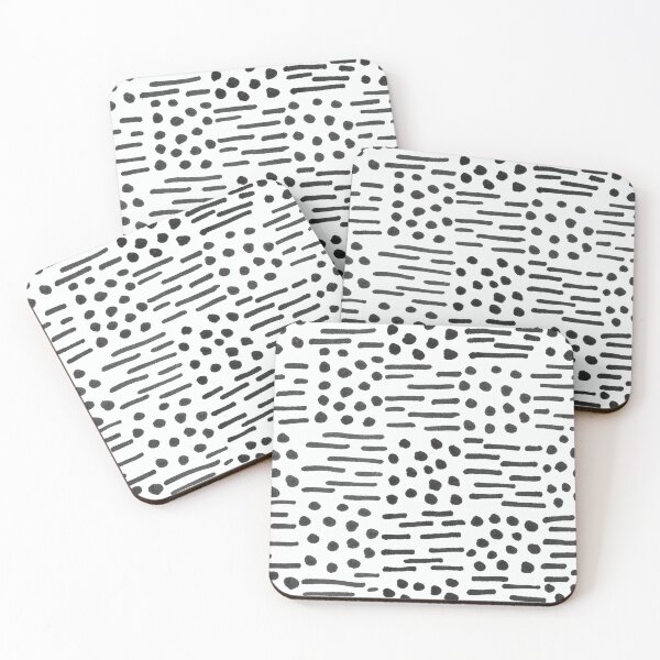 Item preview, Square dots marker hand made seamless pattern. Rose abstract geometry pattern designed and sold by Olgus.