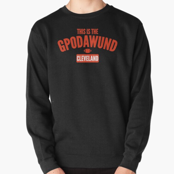 dawg pound sweatshirt orange