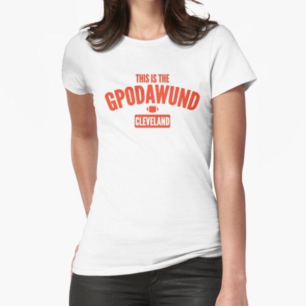 This Is The GPODAWUND (Orange) Fitted T-Shirt