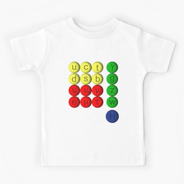 Elementary Particles Standard Model Kids T-Shirt
