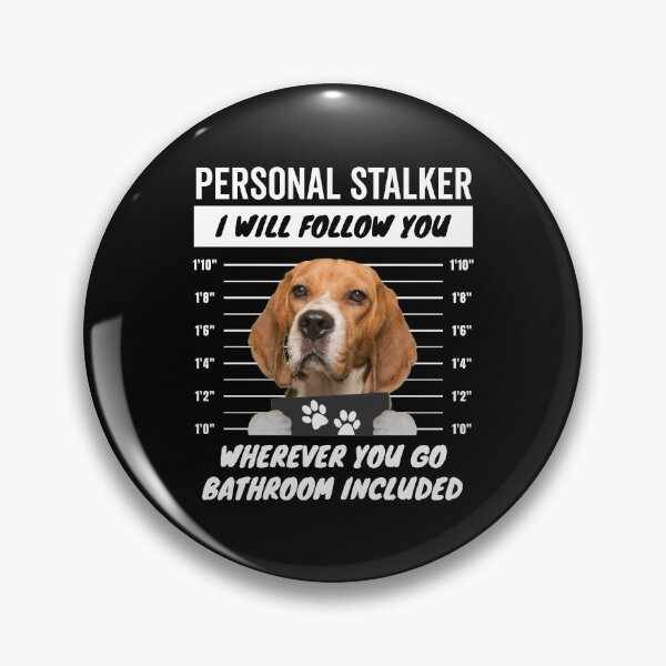 Item preview, Personal Stalker Dog - Beagle designed and sold by More Cute Dogs.