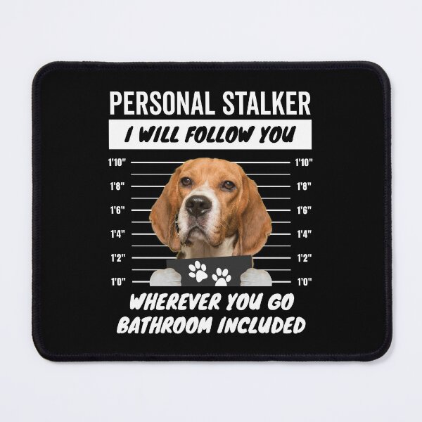 Item preview, Personal Stalker Dog - Beagle designed and sold by More Cute Dogs.