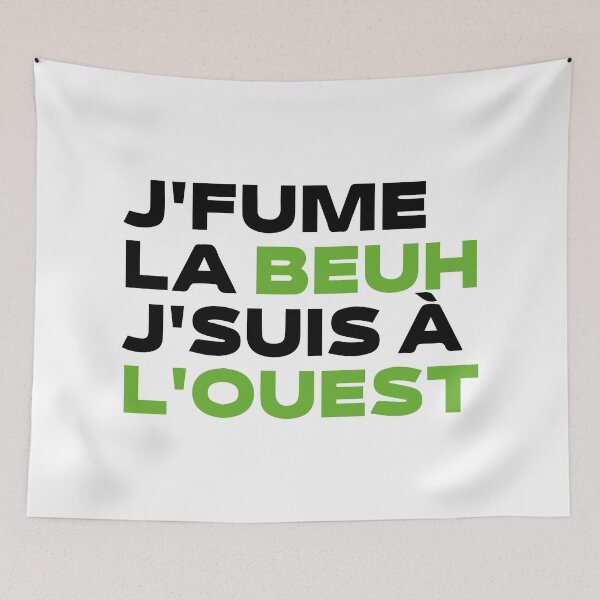 Item preview, I smoke weed I'm in the west - best weed design designed and sold by WeedHighLife.
