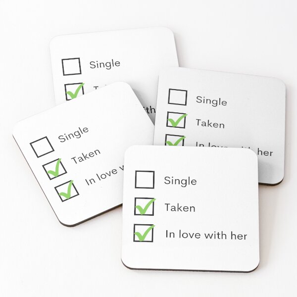 Item preview, Single Taken In Love With Her designed and sold by Amine-Creation.