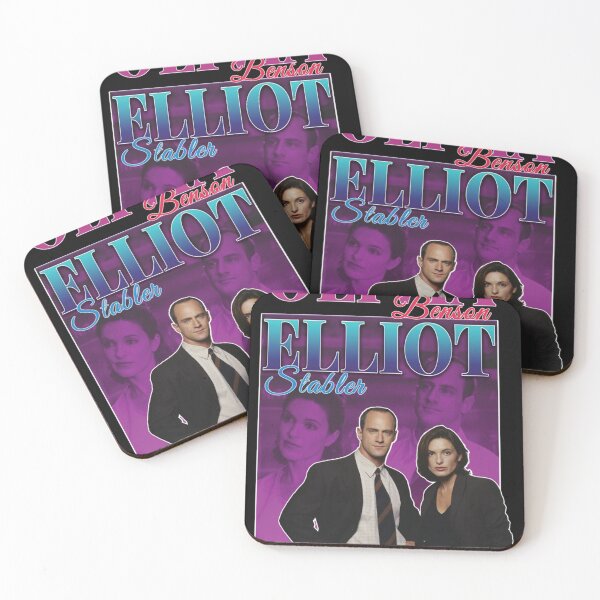 Item preview, Olivia Benson & Elliot Stabler 90s Inspired Vintage Homage Condensed designed and sold by Oudekerk55.