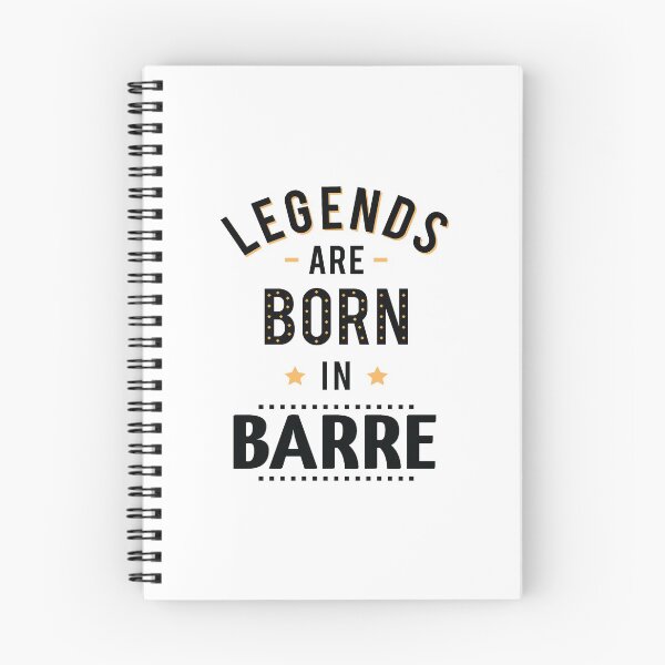 Item preview, Legends Are Born In Barre designed and sold by FiveNiches.
