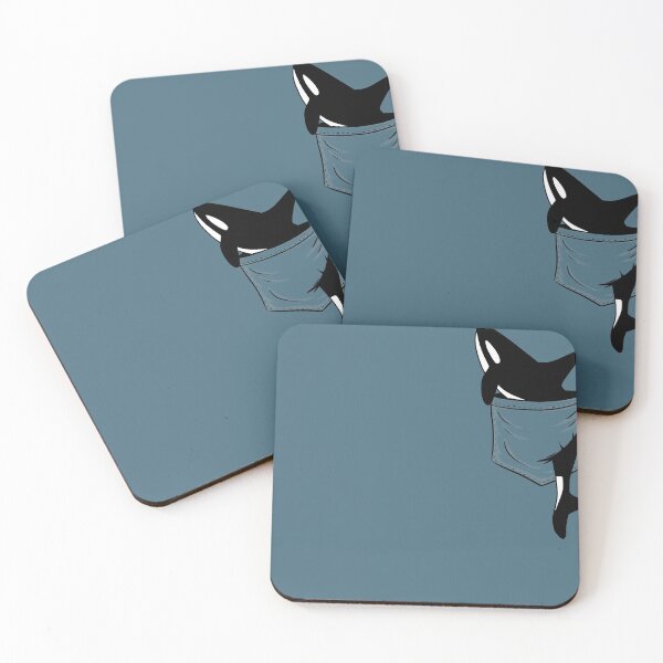 Item preview, Casual Killer Whale Funny Orca In Your Pocket designed and sold by Skizzenmonster.