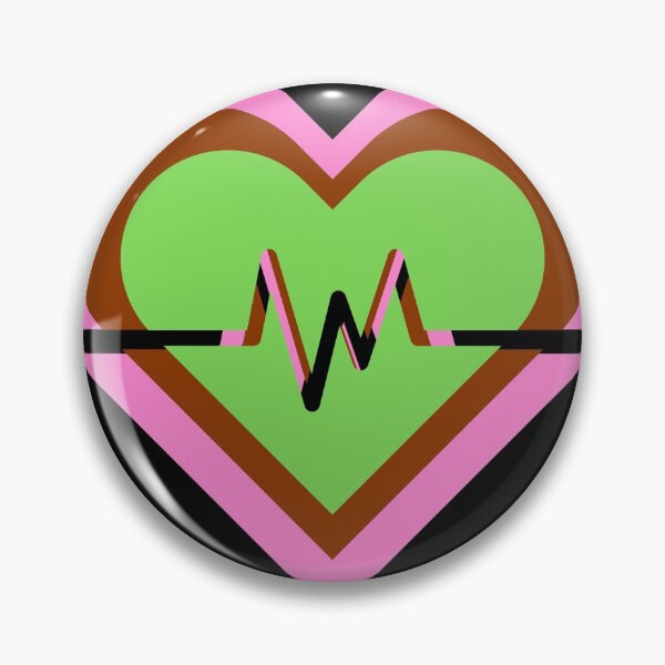 Item preview, Pride Flag Hearts - Gynosexual designed and sold by thesassypanda.