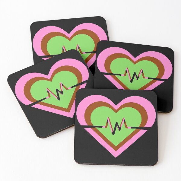 Item preview, Pride Flag Hearts - Gynosexual designed and sold by thesassypanda.