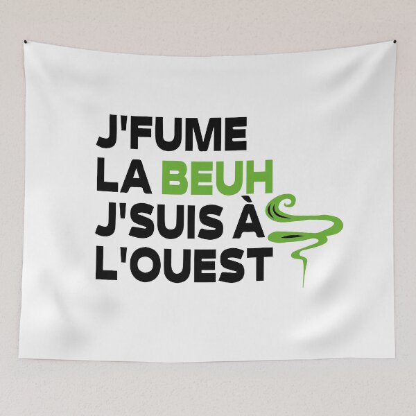 Item preview, Copie de I smoke weed I'm in the west - best smoke weed designs designed and sold by WeedHighLife.